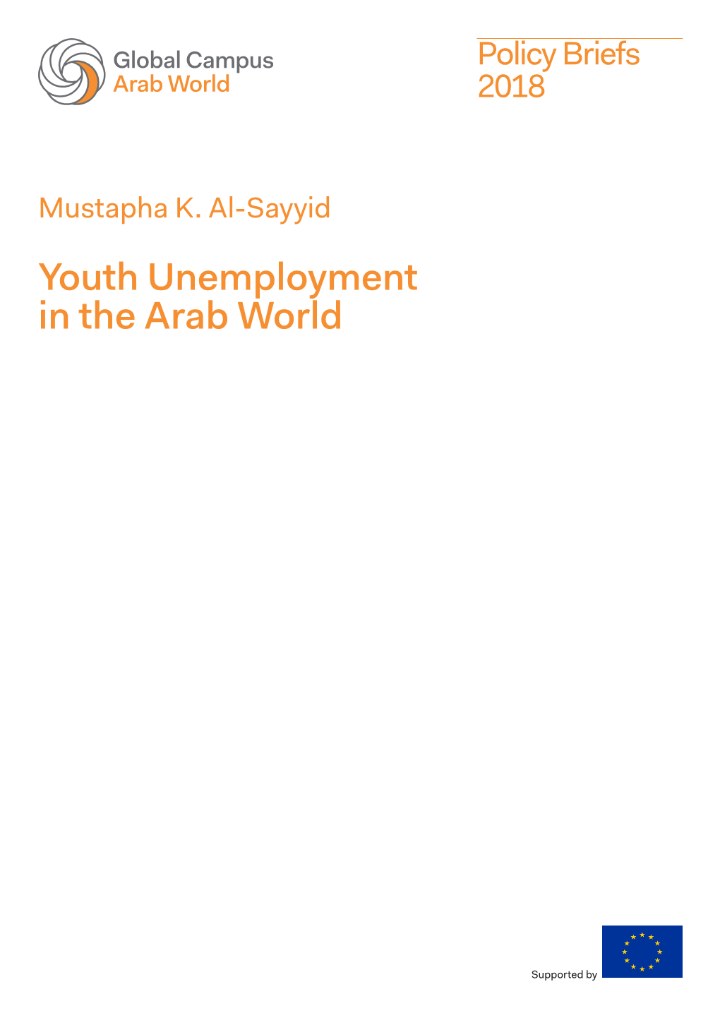 Youth Unemployment in the Arab World