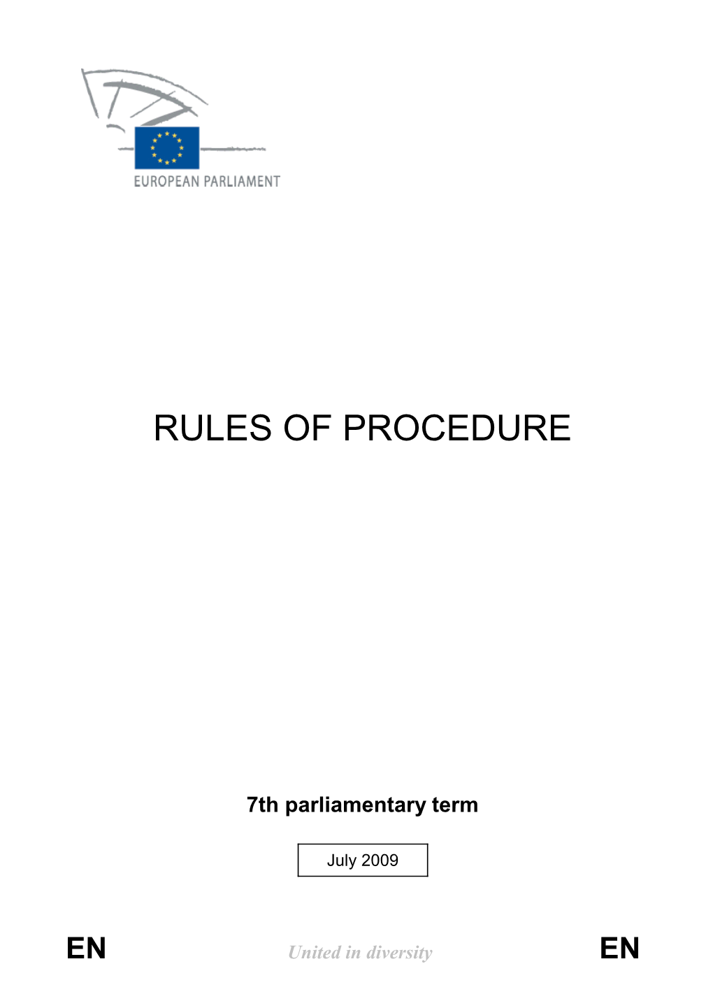 Rules of Procedure