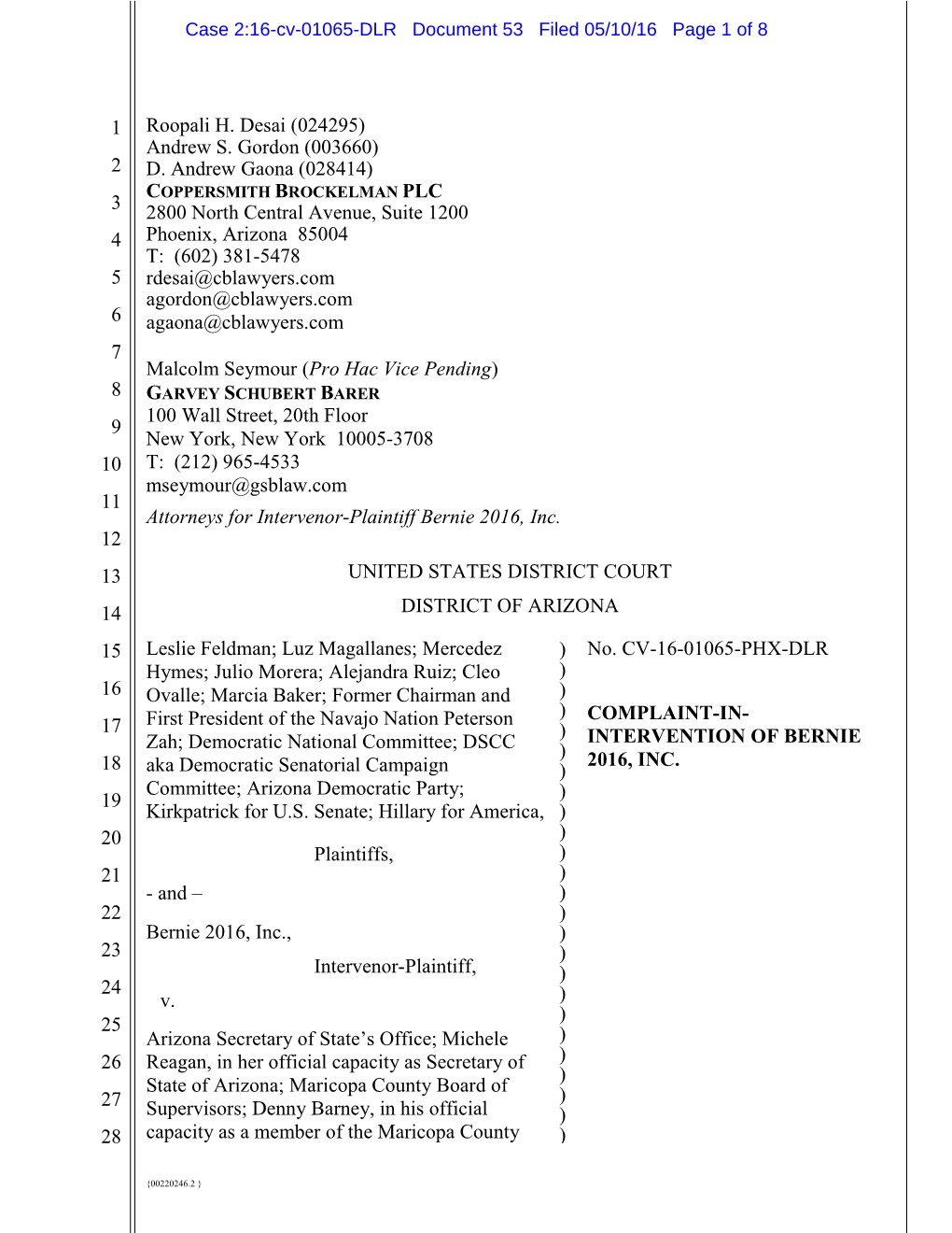 2015-11-19 Answer to First Amended Complaint (00191770).DOC