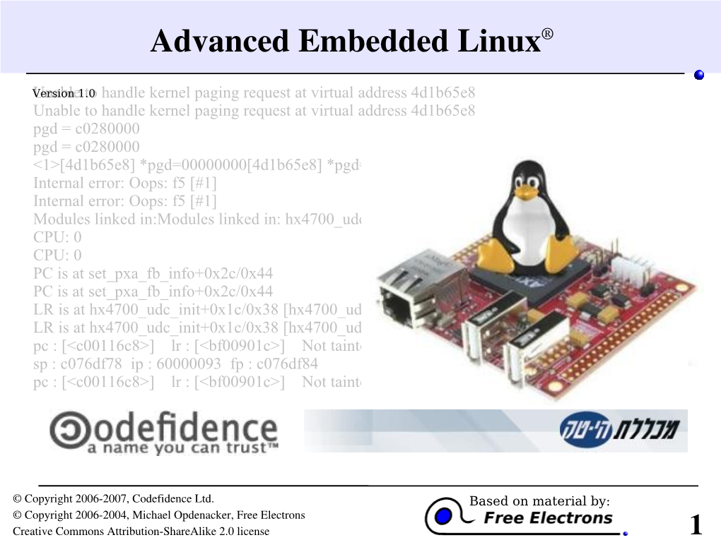 Free Software Tools for Embedded Systems