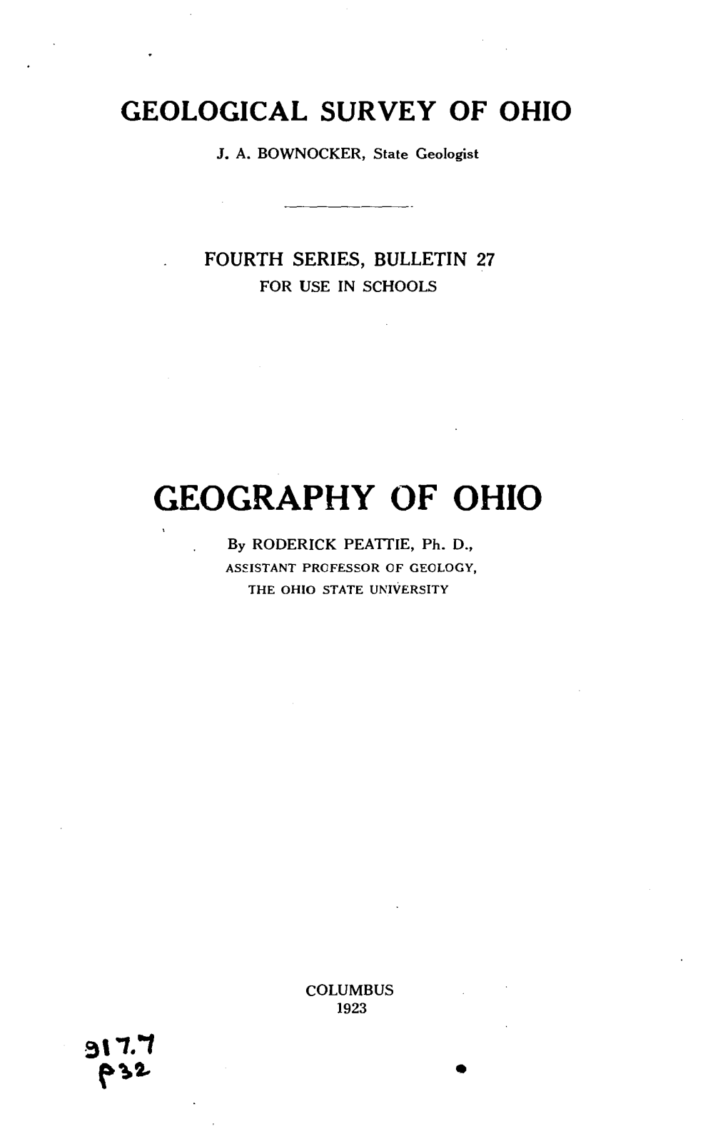 Geography of Ohio