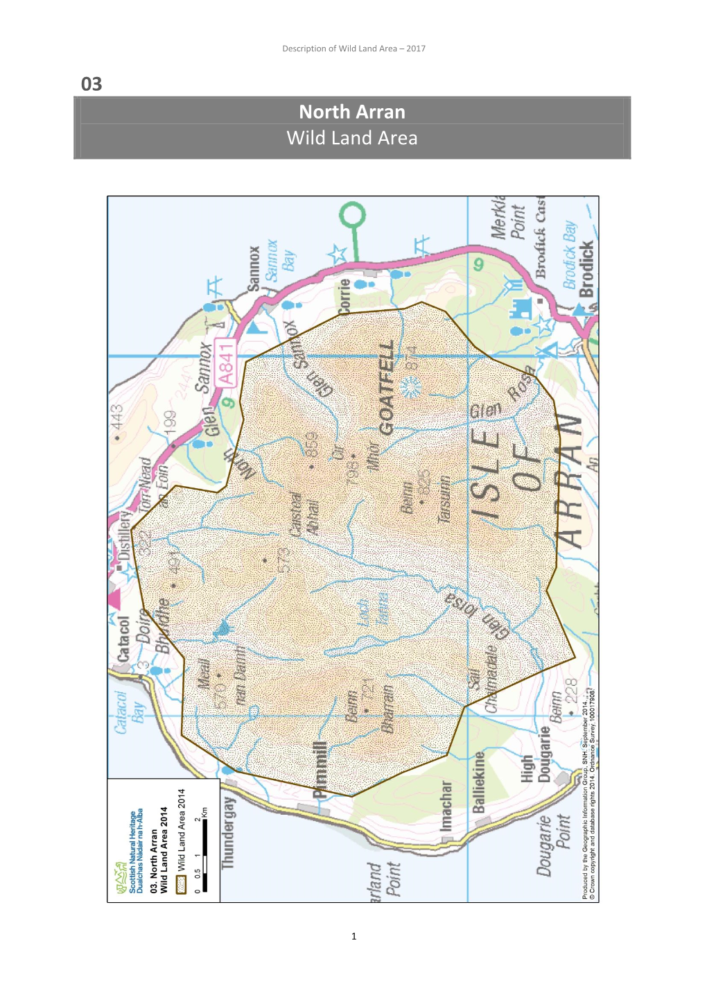 03 North Arran Wild Land Area