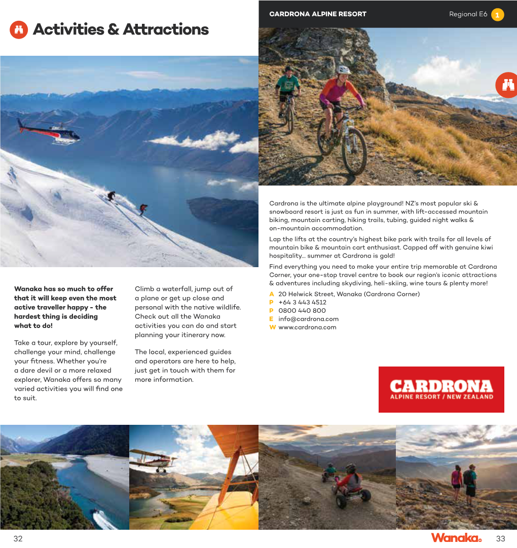 Activities & Attractions