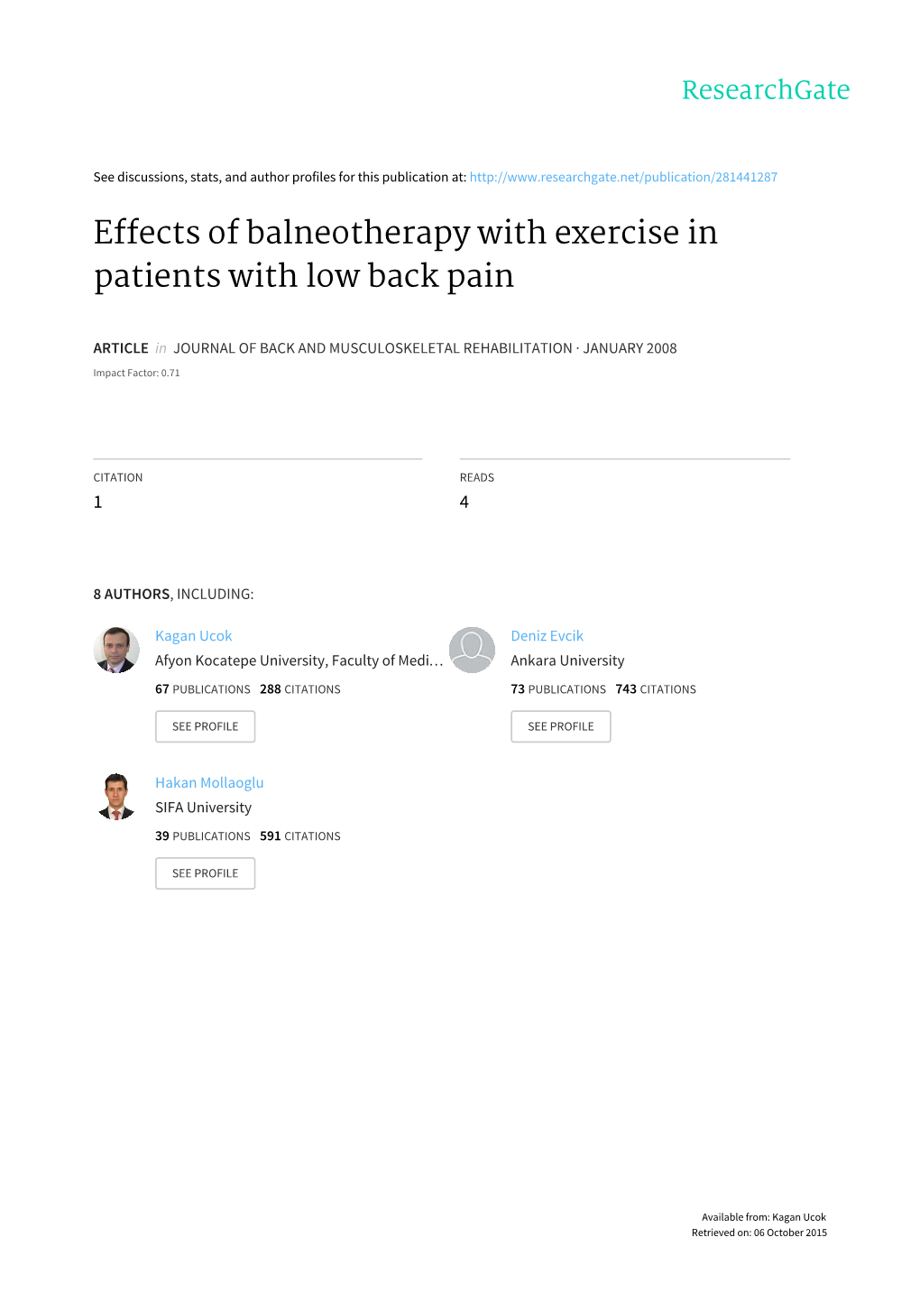 16.Effects of Balneotherapy with Exercise In.Pdf