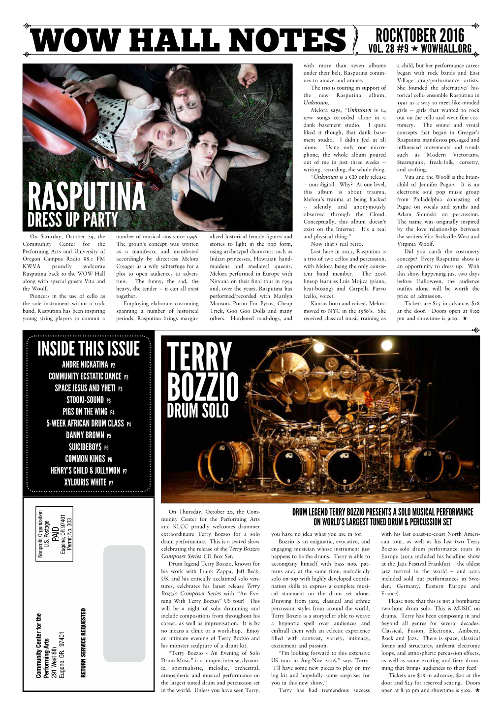 Terry Bozzio Rasputina