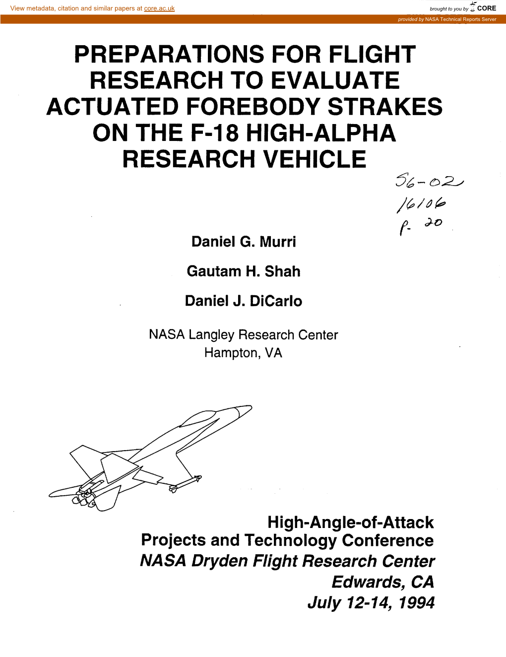 Preparations for Flight Research to Evaluate Actuated Forebody Strakes on the F-18 High-Alpha Research Vehicle