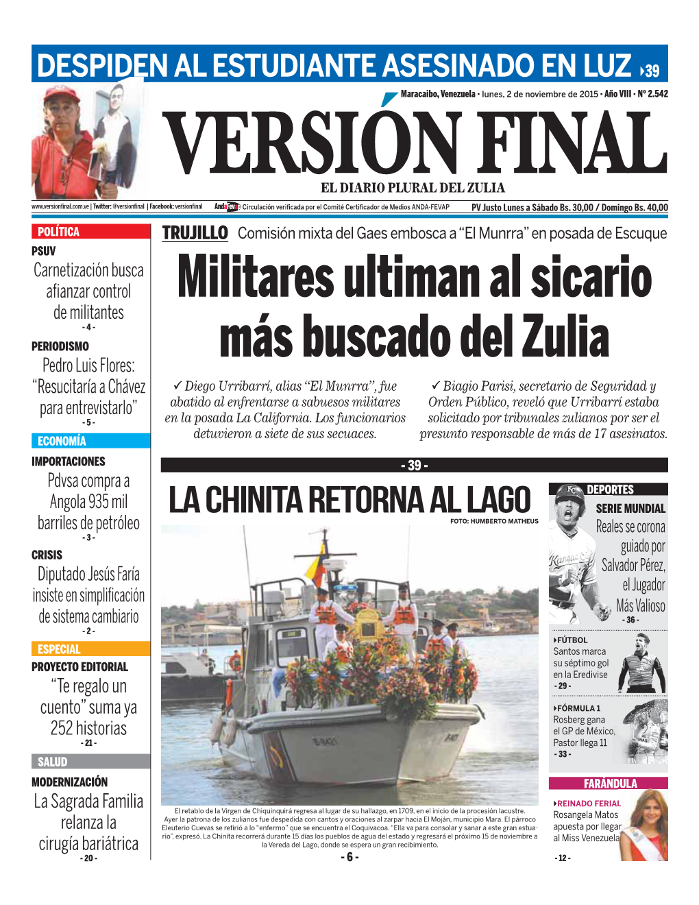 Militares Ultiman Al Sicario Más Buscado Del Zulia