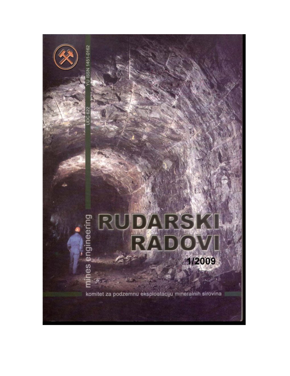 Rudarski Radovi Br. 1 2009