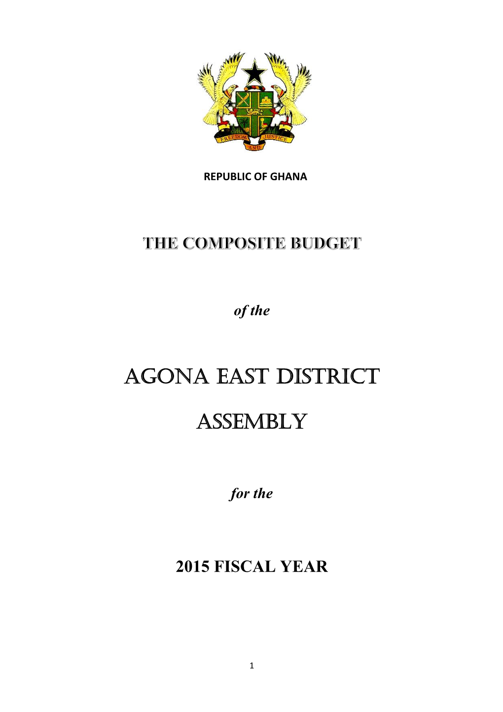 Agona East District