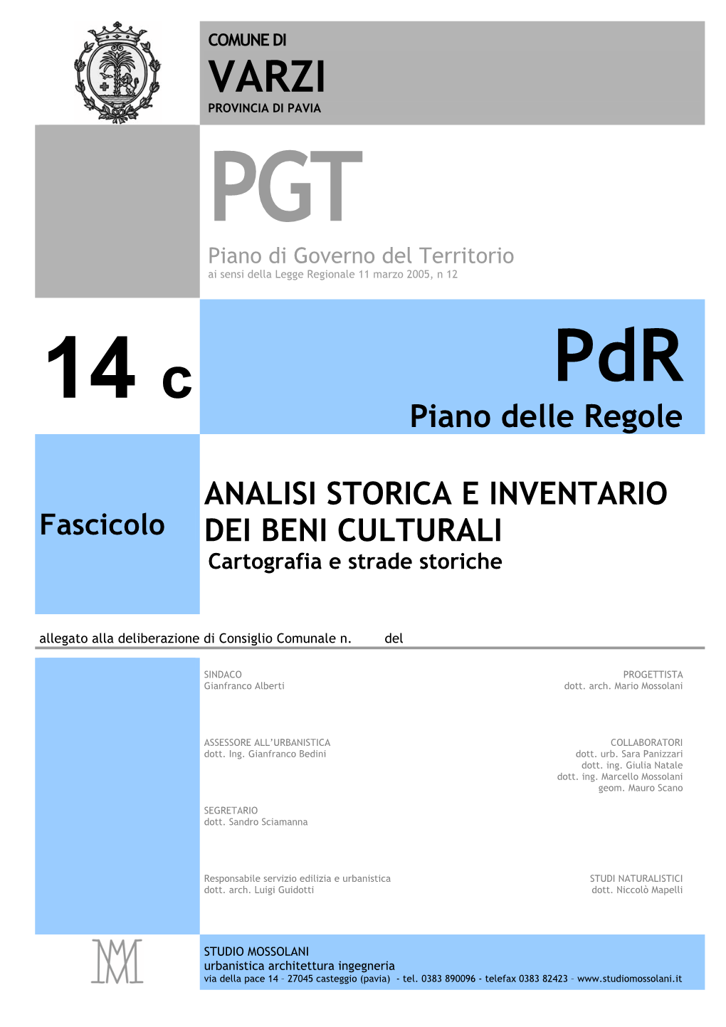 FASCICOLO 14C – Cartografia E Strade Storiche