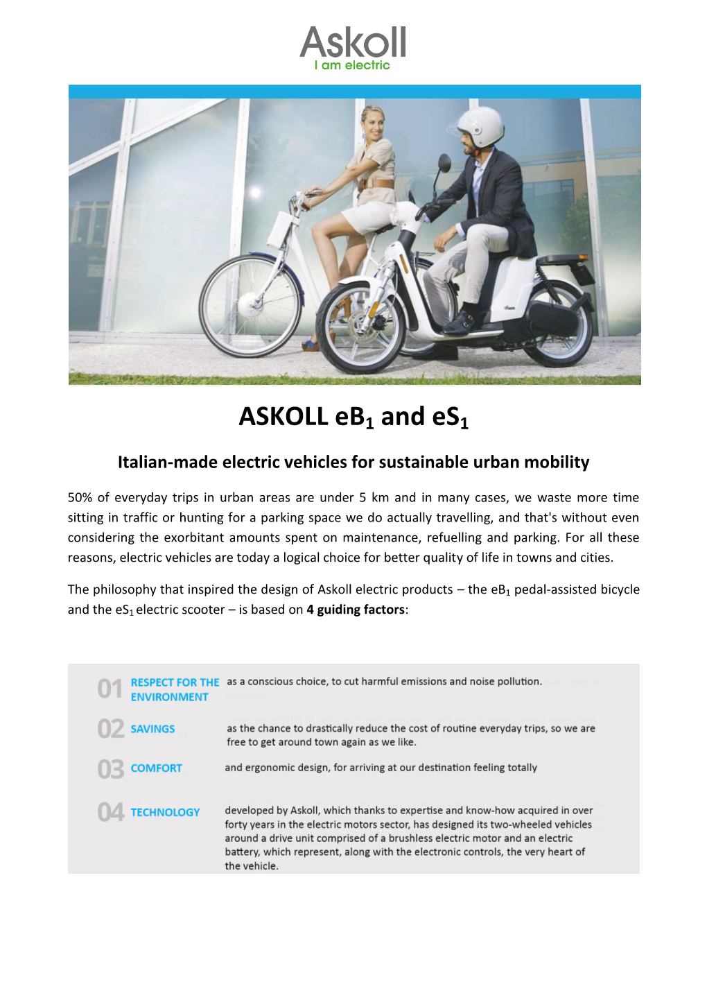 ASKOLL Eb1 and Es1