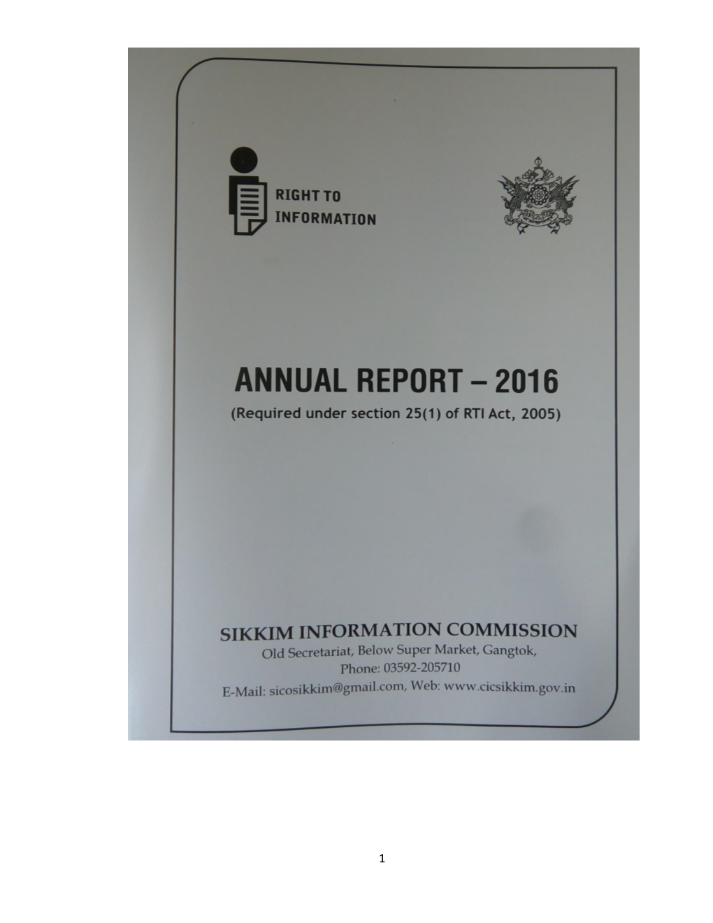 Annual Report-2016 20210423.Pdf