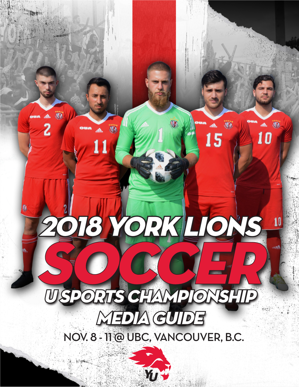 2018 York Lions Soccer U Sports Championship Media Guide Nov