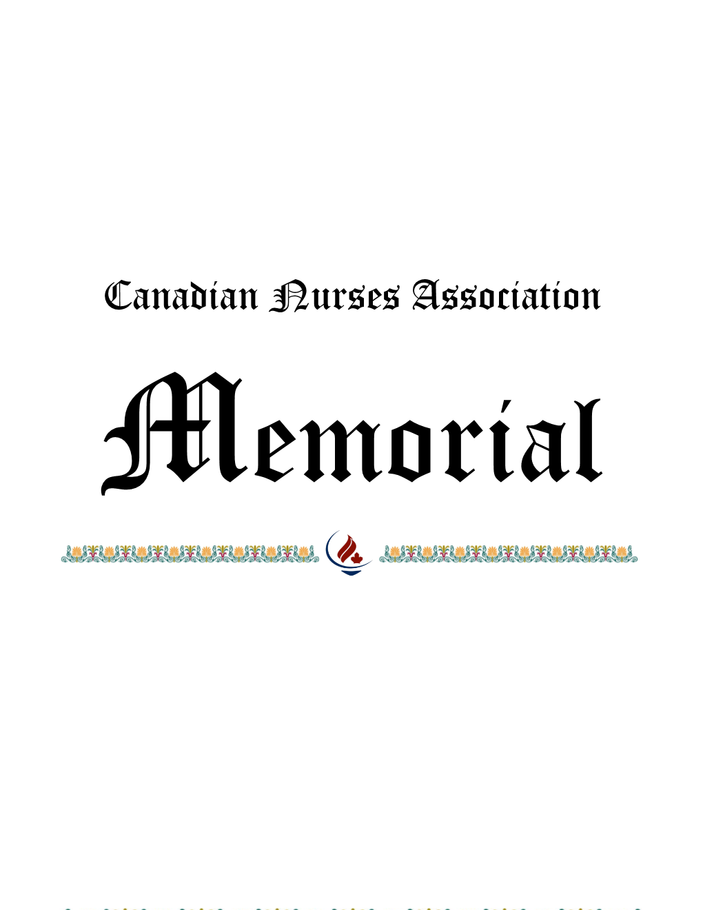 CNA Memorial Book Citation