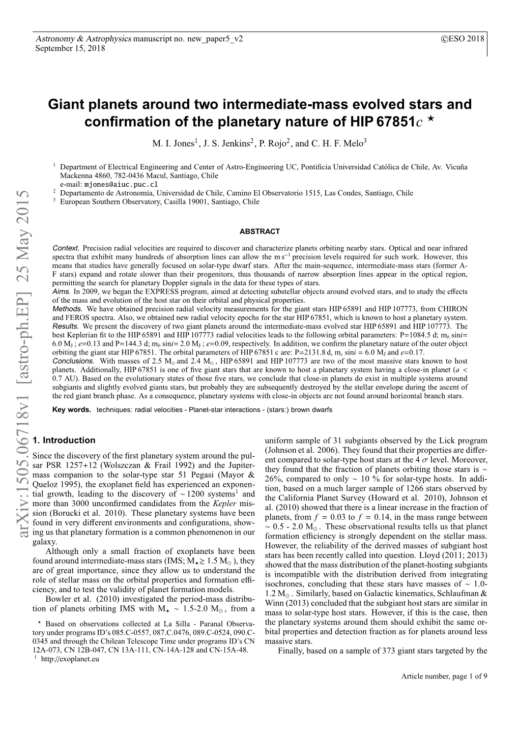 Giant Planets Around Two Intermediate-Mass Evolved Stars And