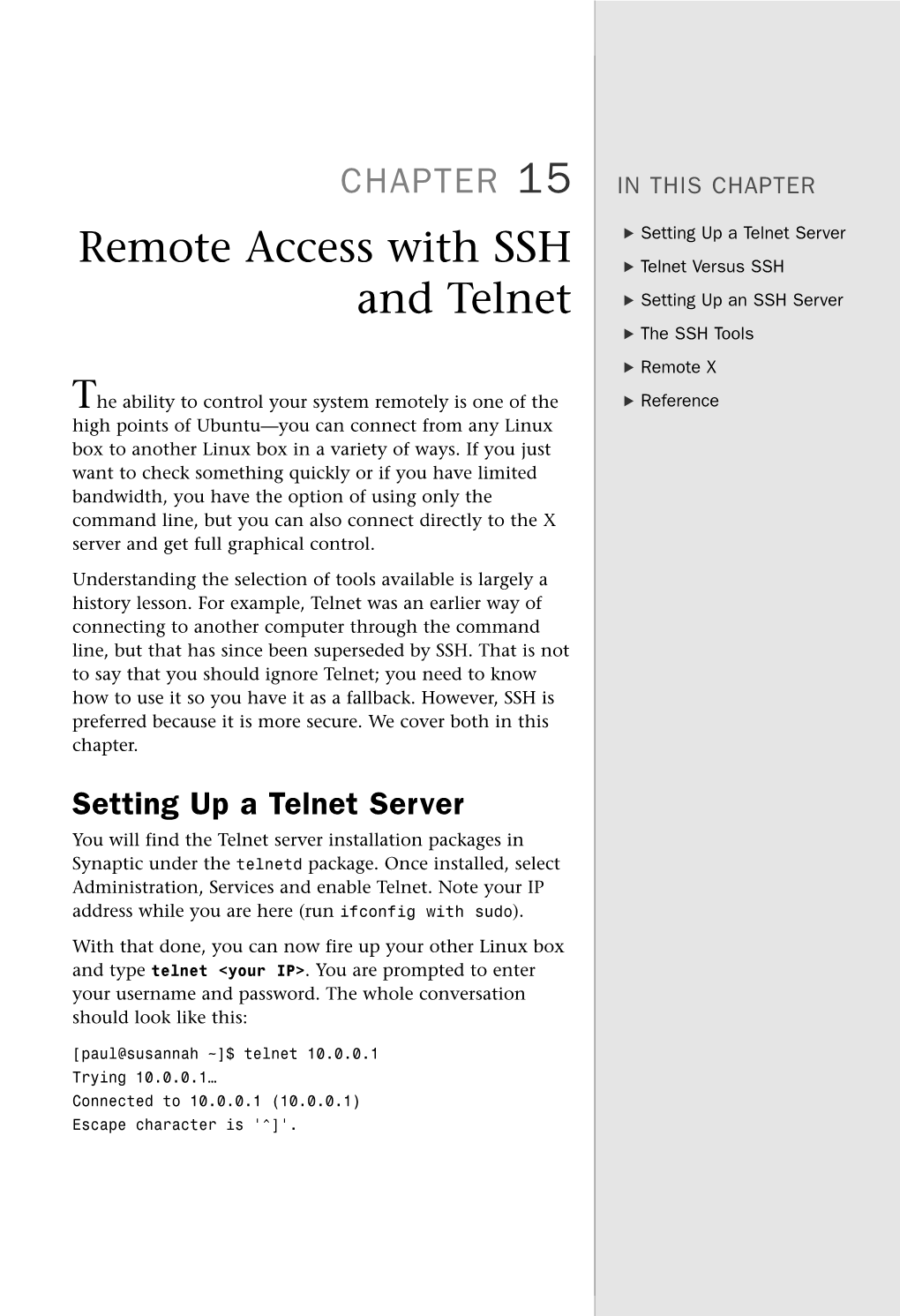 Remote Access with SSH and Telnet