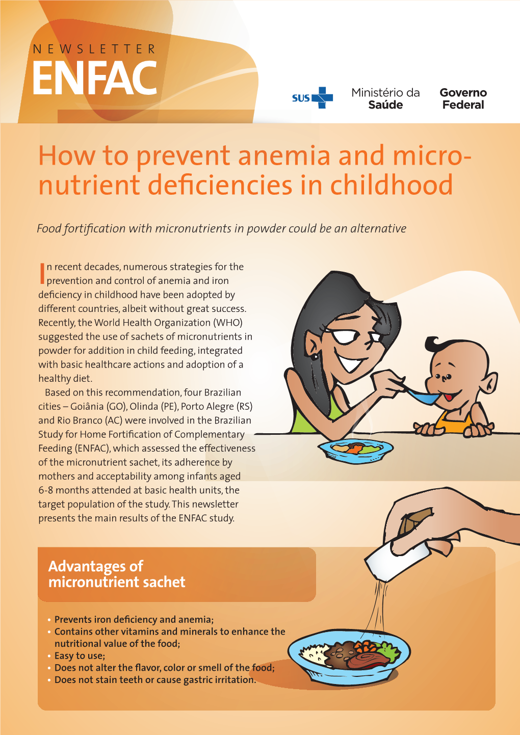 How to Prevent Anemia and Micro- Nutrient Deficiencies in Childhood