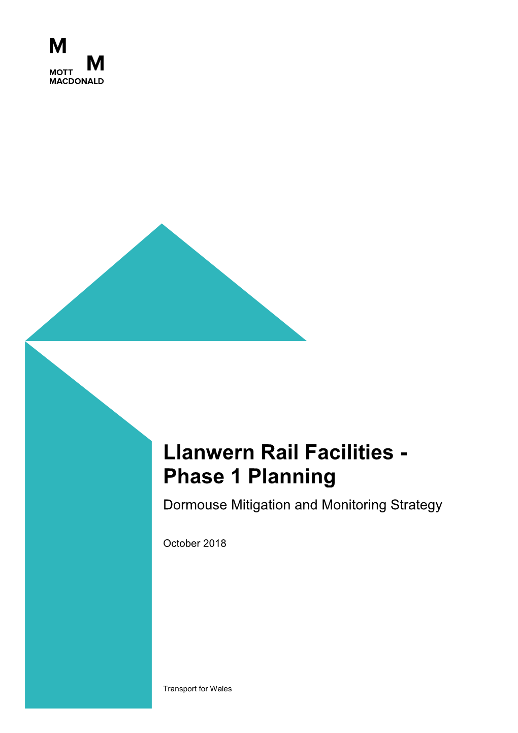Llanwern Rail Facilities - Phase 1 Planning Dormouse Mitigation and Monitoring Strategy