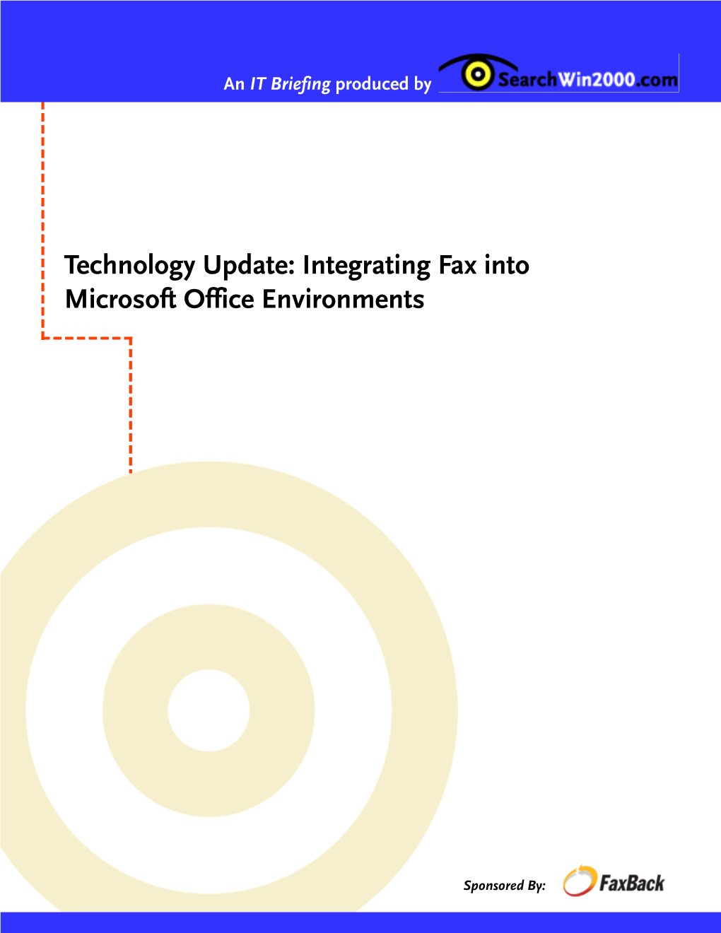 Integrating Fax Into Microsoft Office Environments