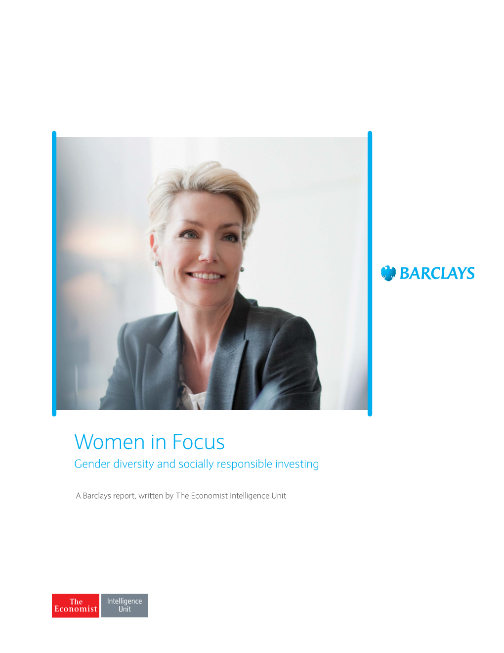 Women in Focus Gender Diversity and Socially Responsible Investing