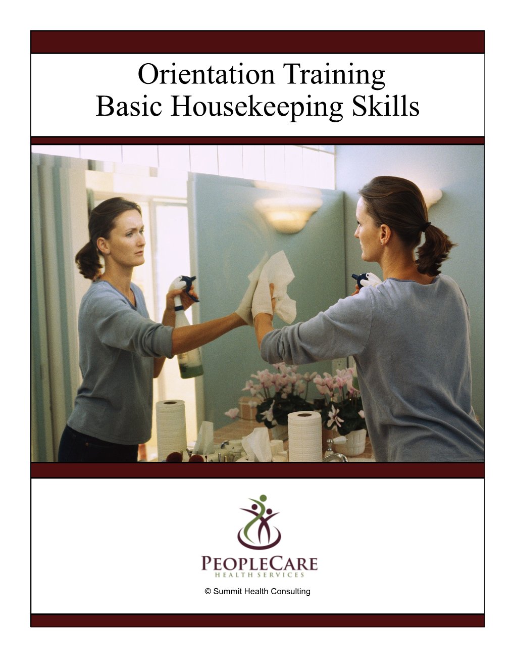 Orientation Training Basic Housekeeping Skills