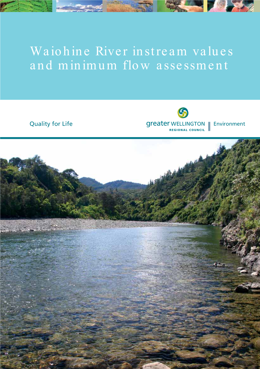 Waiohine River Instream Values and Minimum Flow Assessment