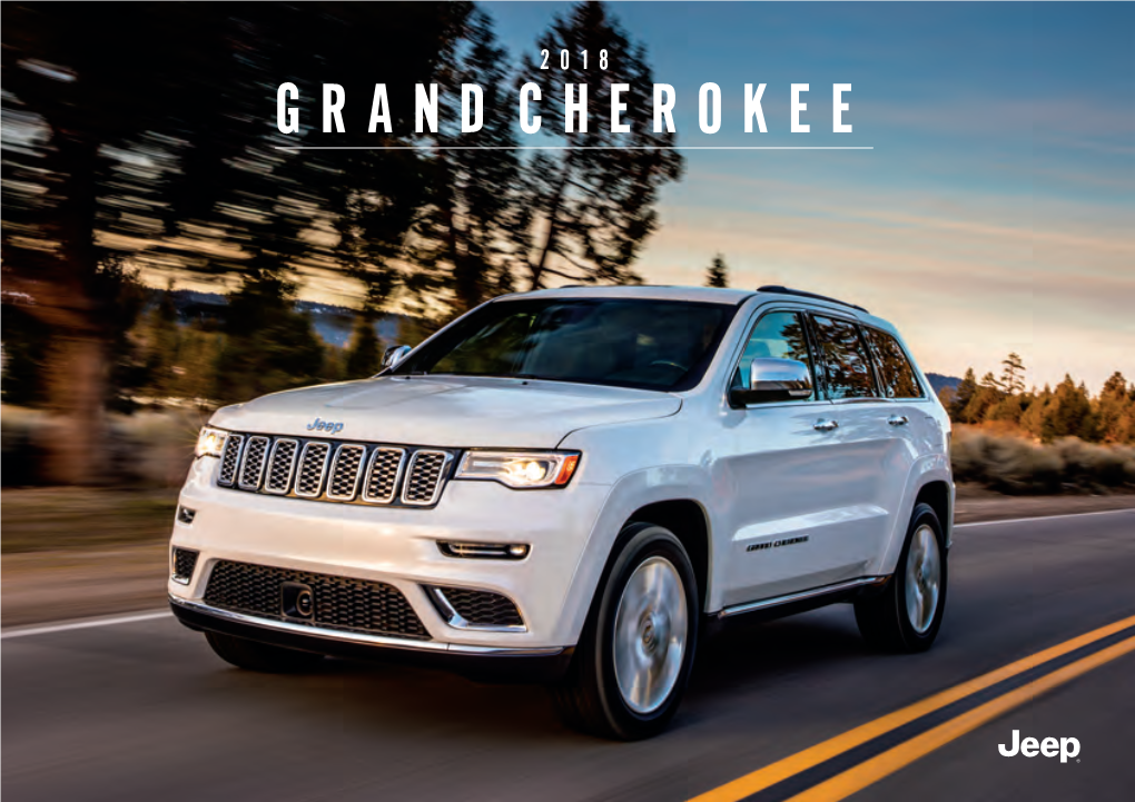 2018 Jeep Grand Cherokee Brochure