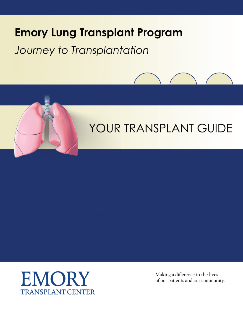 Lung Transplant Education Booklet