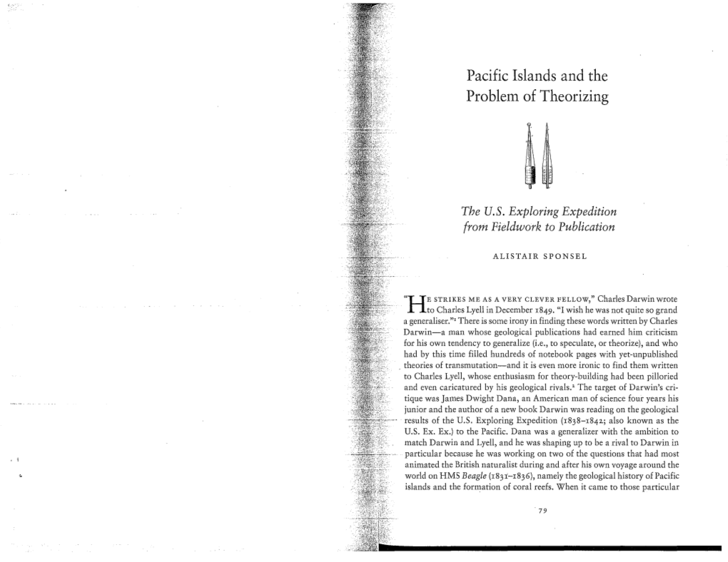 Pacific Islands and the Problem of Theorizing