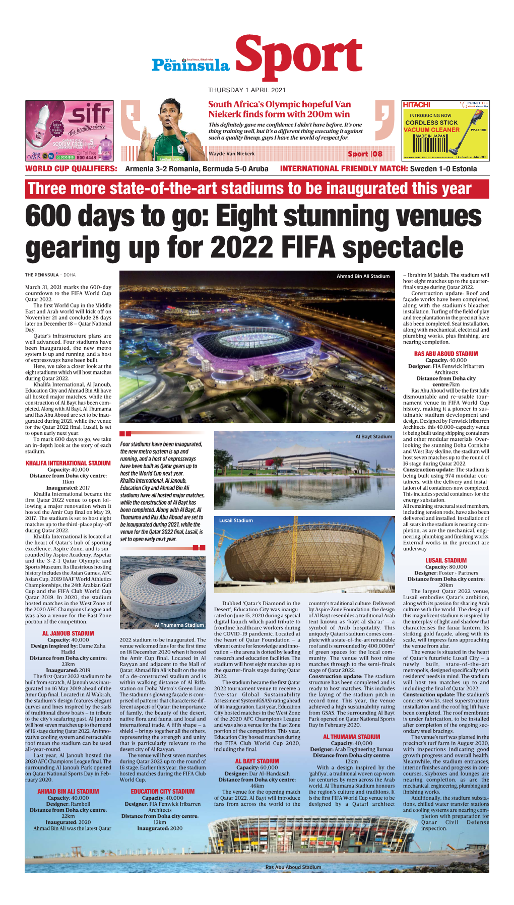 Eight Stunning Venues Gearing up for 2022 FIFA Spectacle
