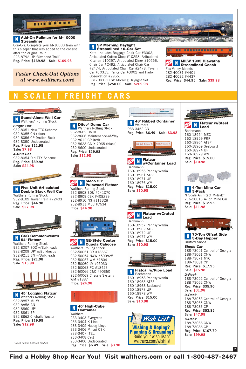 N Scale ‚ Freight Cars