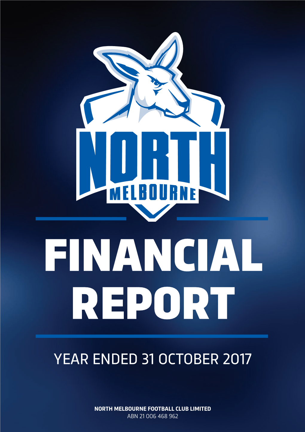 North Melbourne 2017 Annual Report