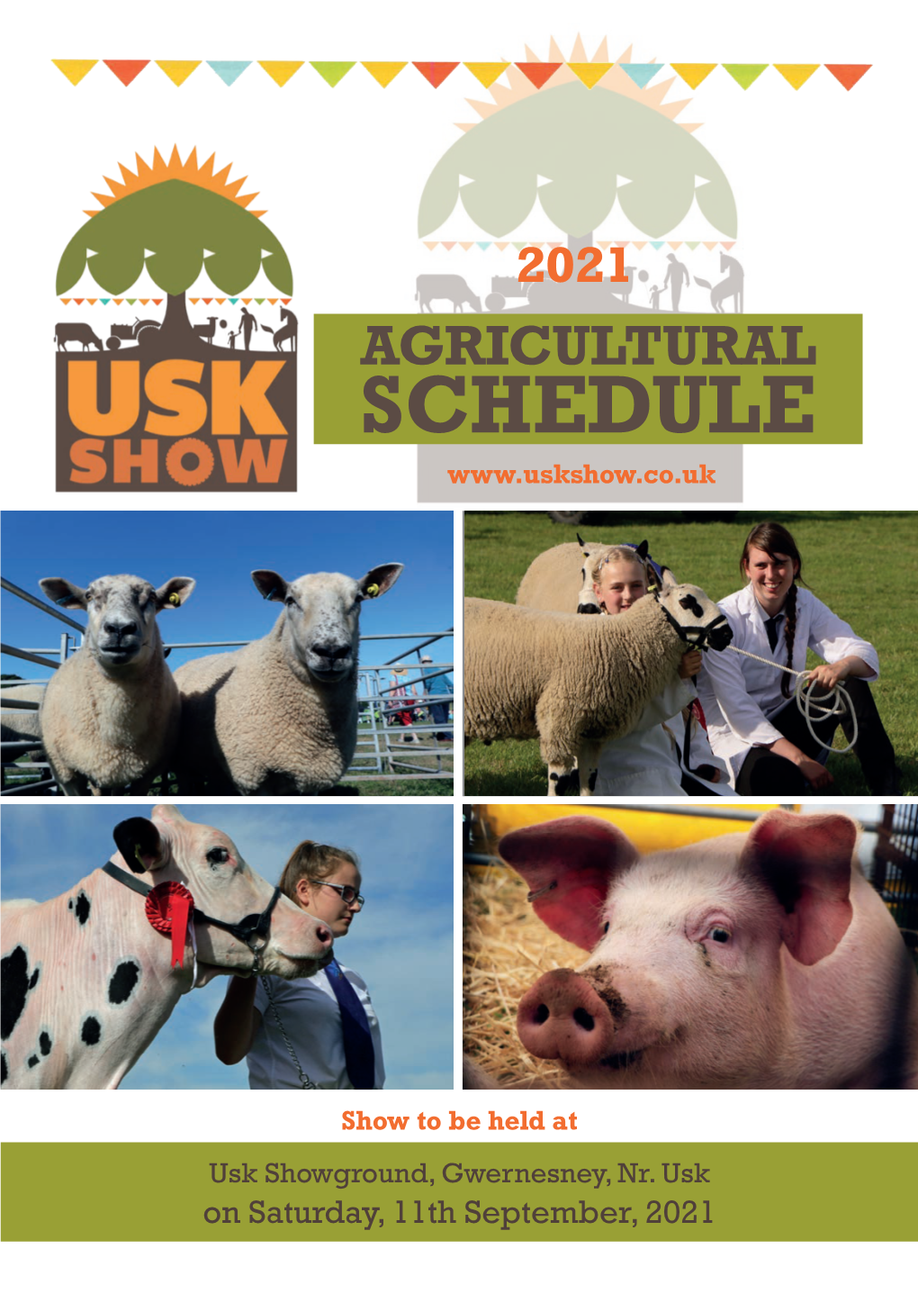 Click Here to Download the Agriculture Schedule for 2021