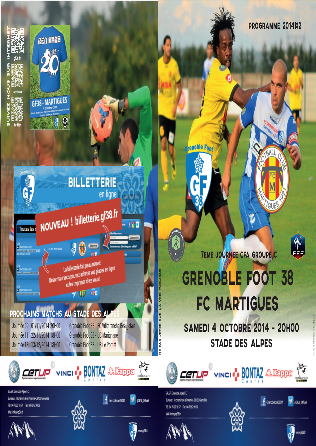 Grenoble Foot 38 Fc Martigues