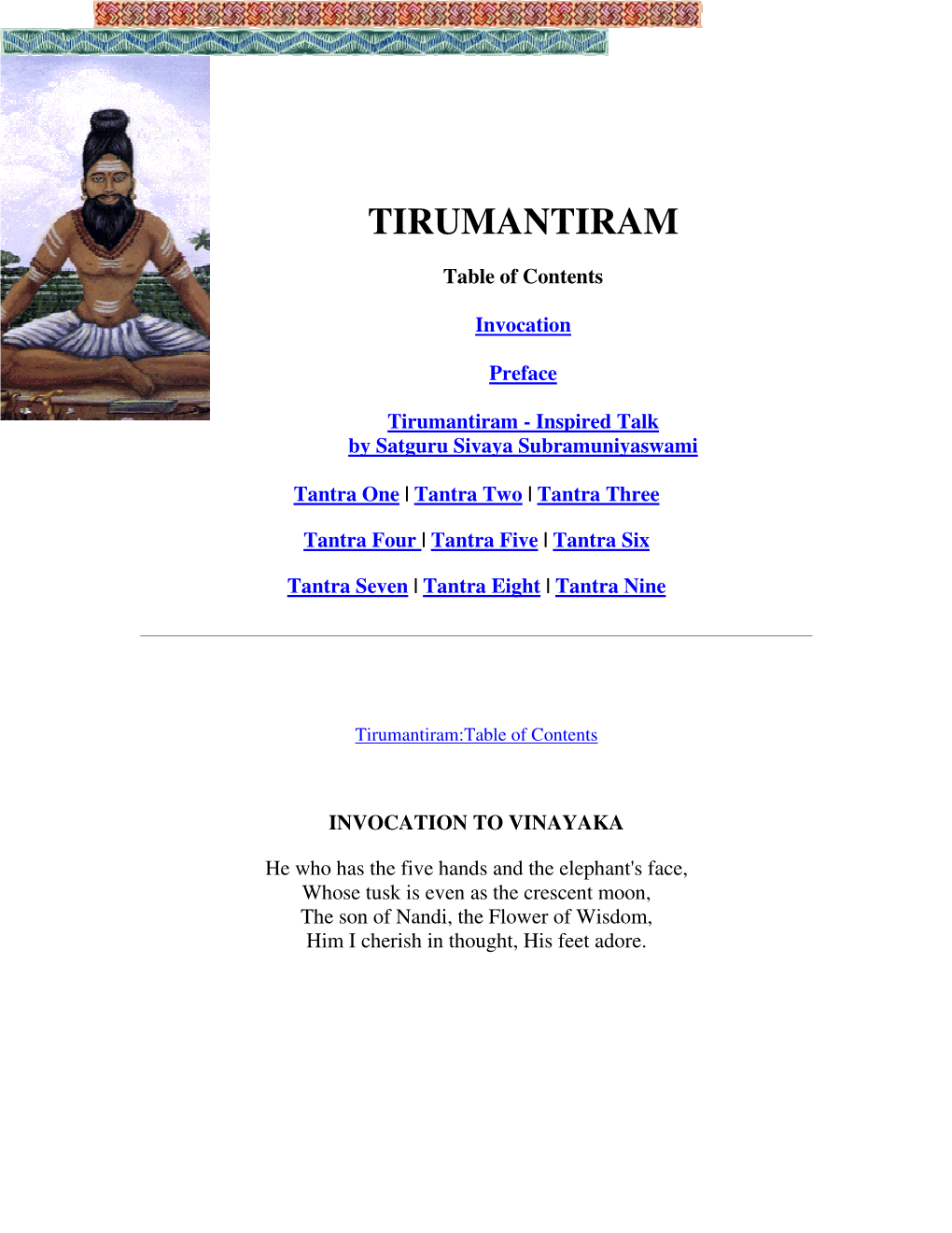 Tirumantiram