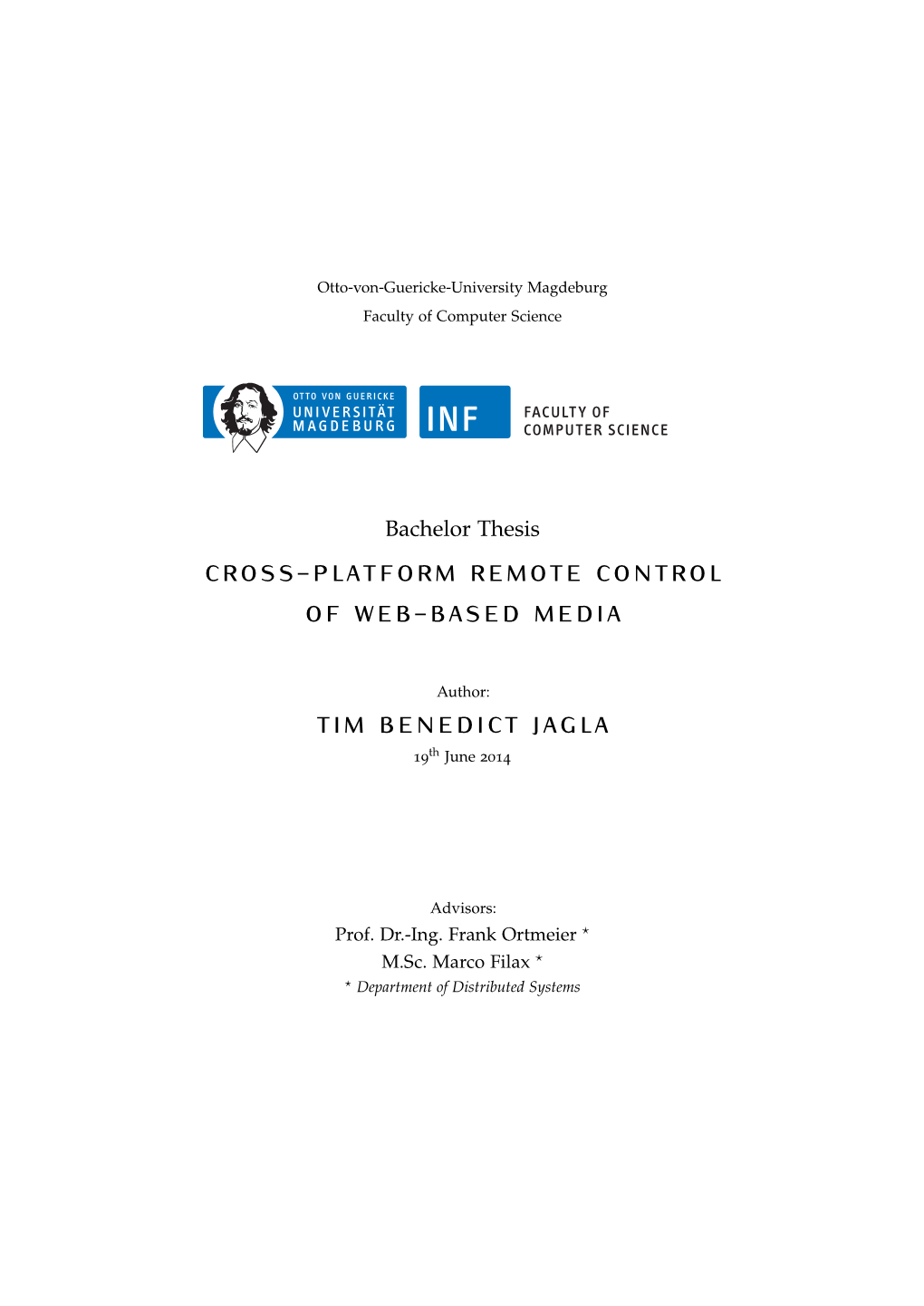 Cross-Platform Remote Control of Web-Based Media