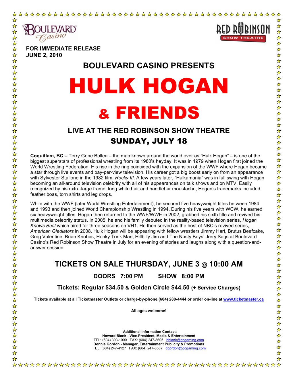 Hulk Hogan & Friends