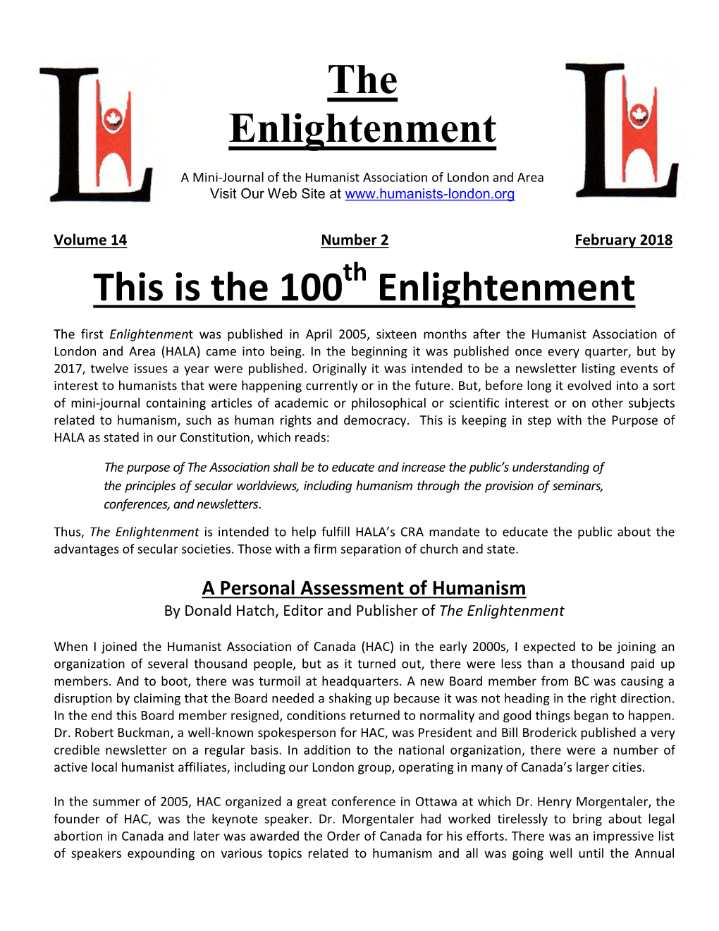 The Enlightenment This Is the 100 Enlightenment