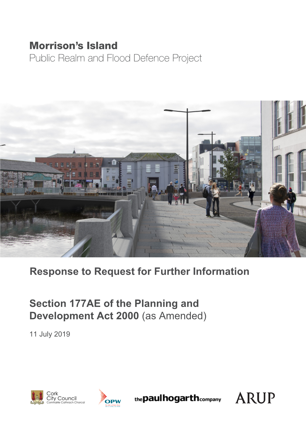 Morrison's Island Public Realm and Flood Defence Project Response to Request for Further Information from an Bord Pleanála