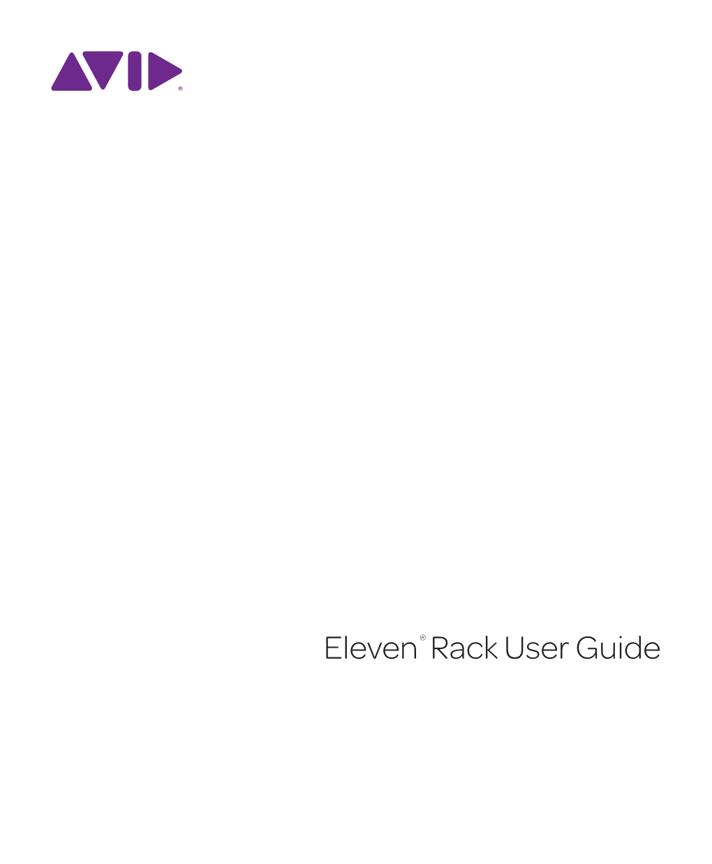 Eleven Rack User Guide Chapter 8