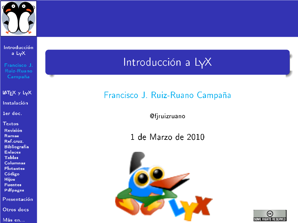 Introducción a LYX Francisco J