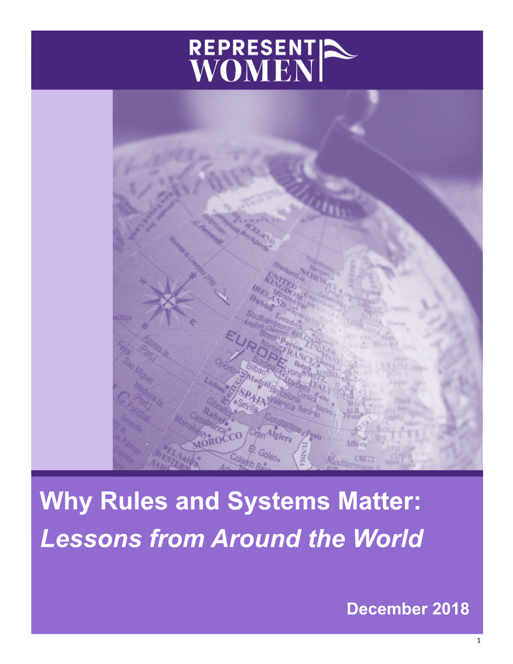 Why Rules and Systems Matter: Lessons from Around the World