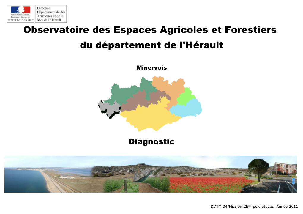 Observatoire Des Espaces Agricoles Et Forestiers Du Département De L'hérault