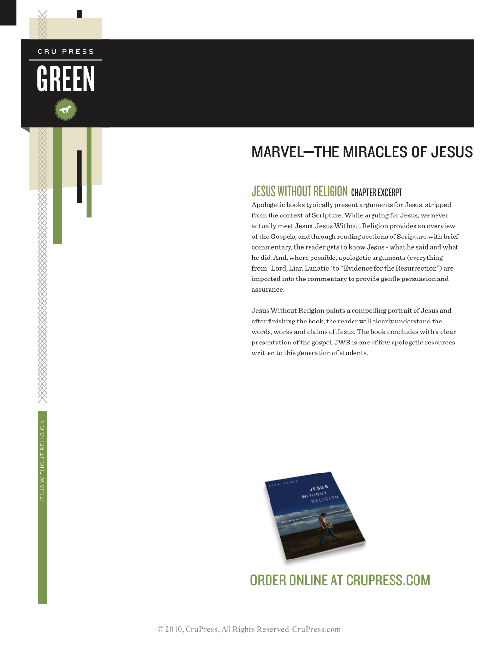 Marvel—The Miracles of Jesus