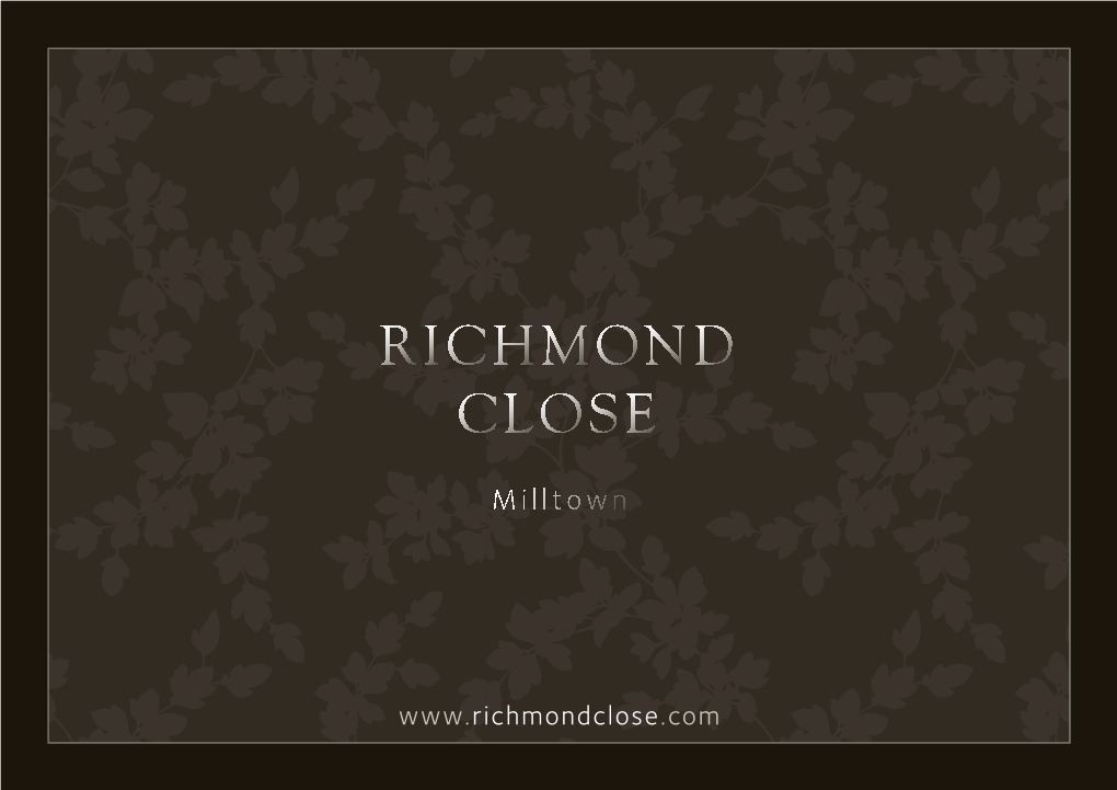 Richmond Close an Exclusive Development of Six Contemporary Family Homes