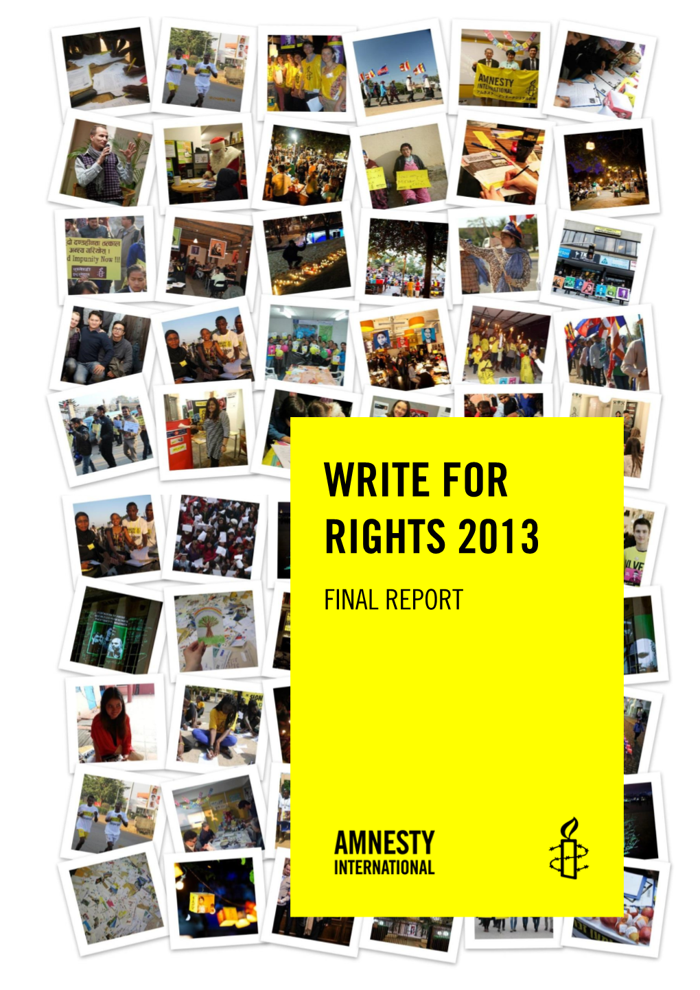 Write for Rights 2013 Final Report