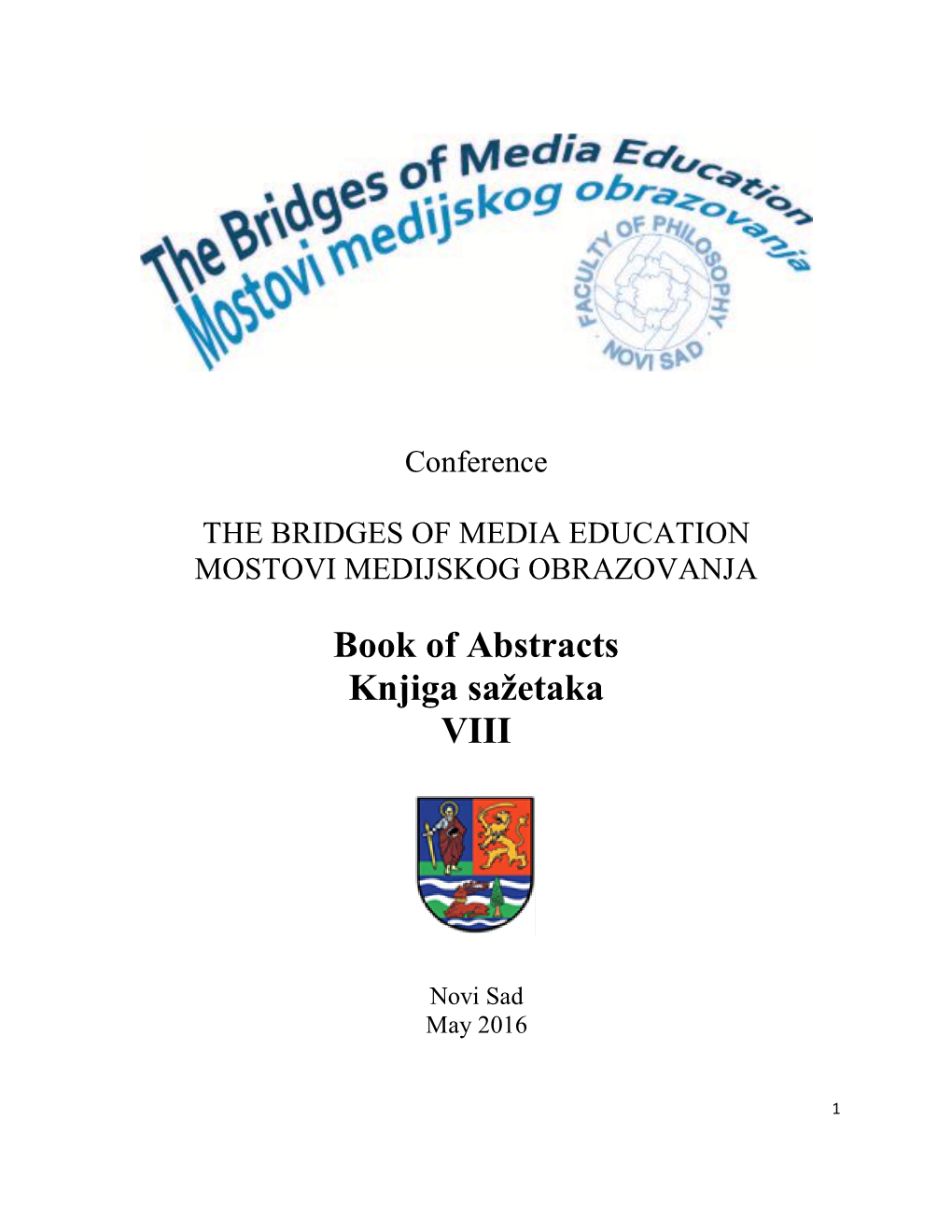 Book of Abstracts Knjiga Sažetaka VIII