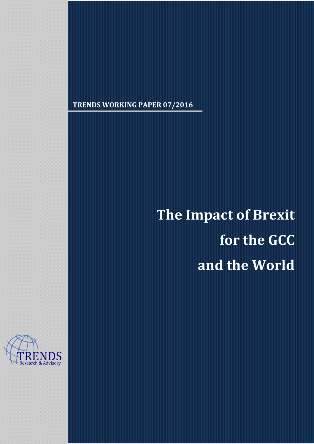 The Impact of Brexit for the GCC and the World