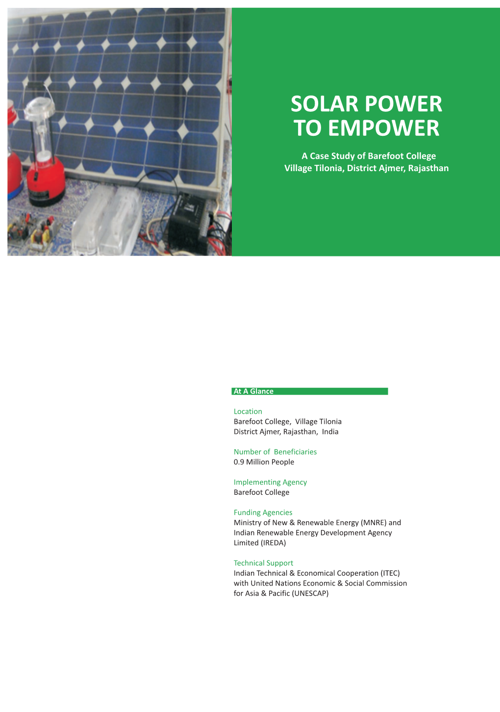 Solar Power to Empower