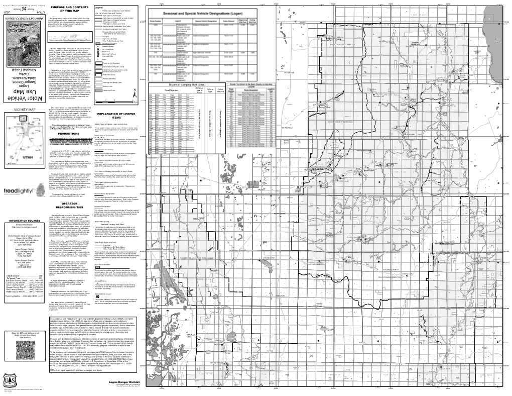 Logan Ranger District That Are Designated ] Information Site !